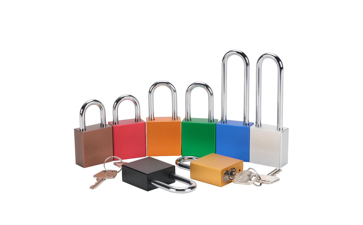 Cadenas de sécurité en aluminium